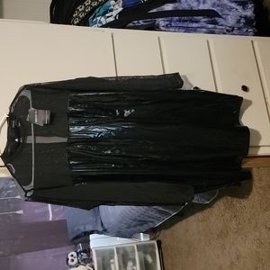 Forever 21+ Black Woven Dress 1X